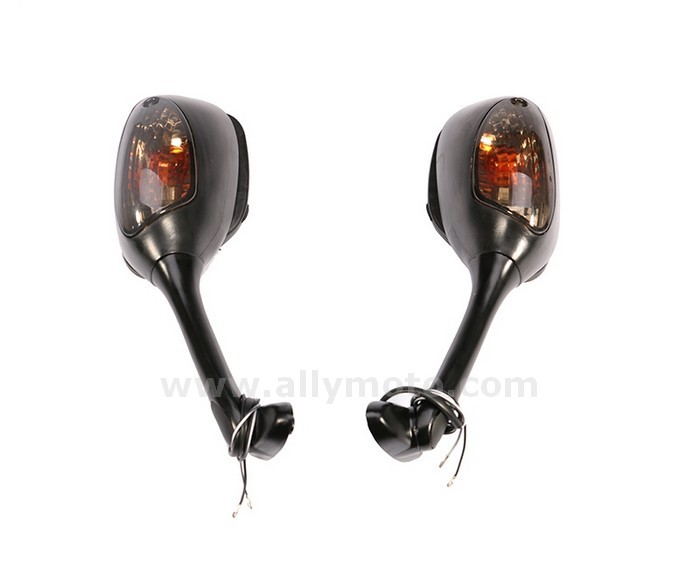 88 Rearview Side Mirror Turn Light Signals Indicators Suzuki Gsxr 600 750 1000